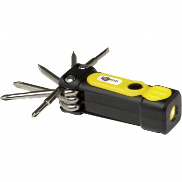 Logotrade corporate gifts photo of: Octo 8-in-1 RCS recycled plastic screwdriver set with torch