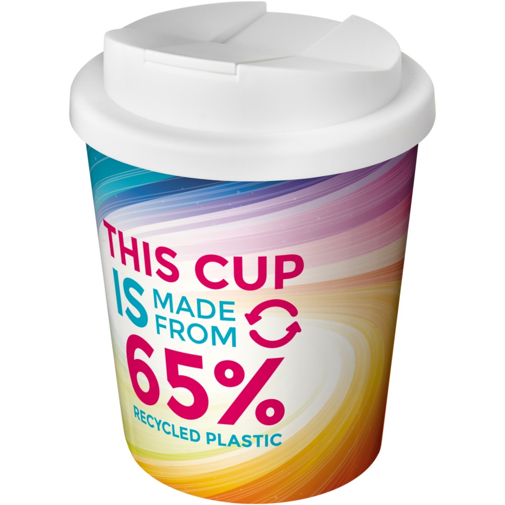 Logotrade promotional giveaway picture of: Brite-Americano Espresso Eco 250 ml spill-proof insulated tumbler
