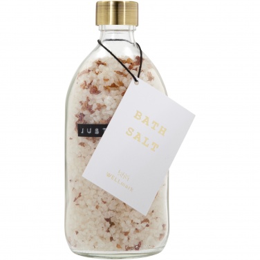 Logo trade promotional product photo of: Wellmark Just Relax 500 ml bath salt - roses fragrance