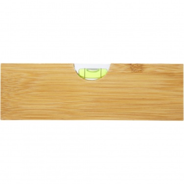 Logo trade promotional product photo of: Flush bamboo spirit level with bottle opener