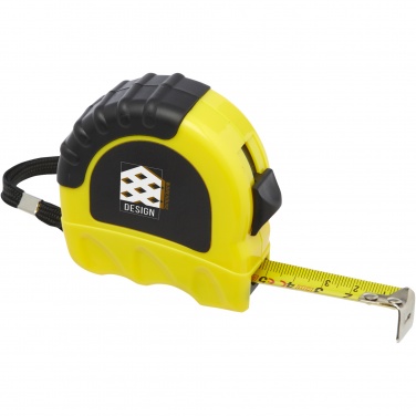 Logo trade promotional item photo of: Rule 5-metre RCS recycled plastic measuring tape