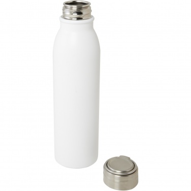 Logotrade promotional merchandise photo of: Harper 700 ml RCS certified stainless steel water bottle with metal loop