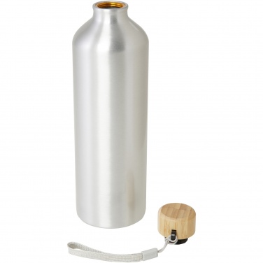 Logotrade promotional giveaway picture of: Malpeza 1000 ml RCS certified recycled aluminium water bottle