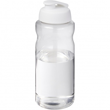 Logo trade promotional item photo of: H2O Active® Big Base 1 litre flip lid sport bottle