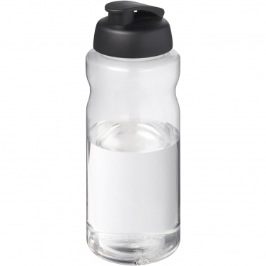 Logo trade promotional giveaways image of: H2O Active® Big Base 1 litre flip lid sport bottle