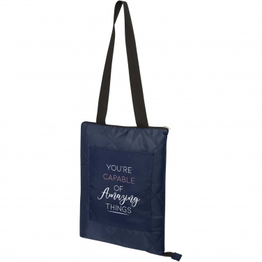 Logo trade corporate gift photo of: Clary GRS recycled polyester picnic blanket