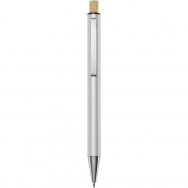 Logotrade promotional item image of: Cyrus recycled aluminium ballpoint pen (blue ink)