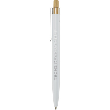 Logotrade promotional giveaway image of: Nooshin recycled aluminium ballpoint pen (black ink)