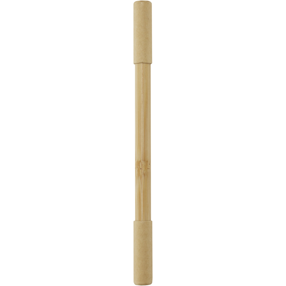 Logotrade promotional products photo of: Samambu bamboo duo pen