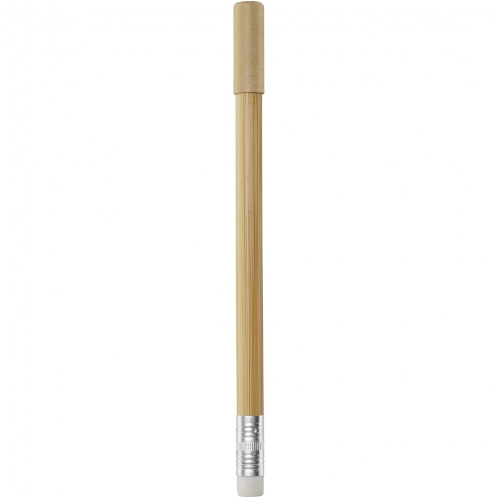 Logo trade corporate gifts image of: Krajono bamboo inkless pen 