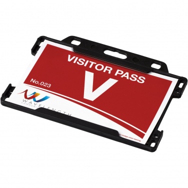 Logotrade promotional merchandise photo of: Vega recycled plastic card holder