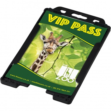 Logo trade promotional gifts picture of: Pierre recycled plastic card holder 