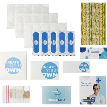 Logo trade promotional giveaways picture of: Plaster sample box 