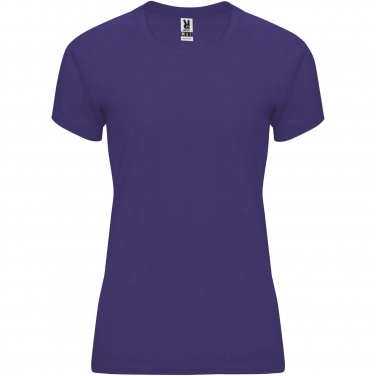 Logo trade promotional giveaways image of: Bahrain short sleeve women's sports t-shirt