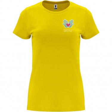 Logotrade promotional items photo of: Capri short sleeve women's t-shirt