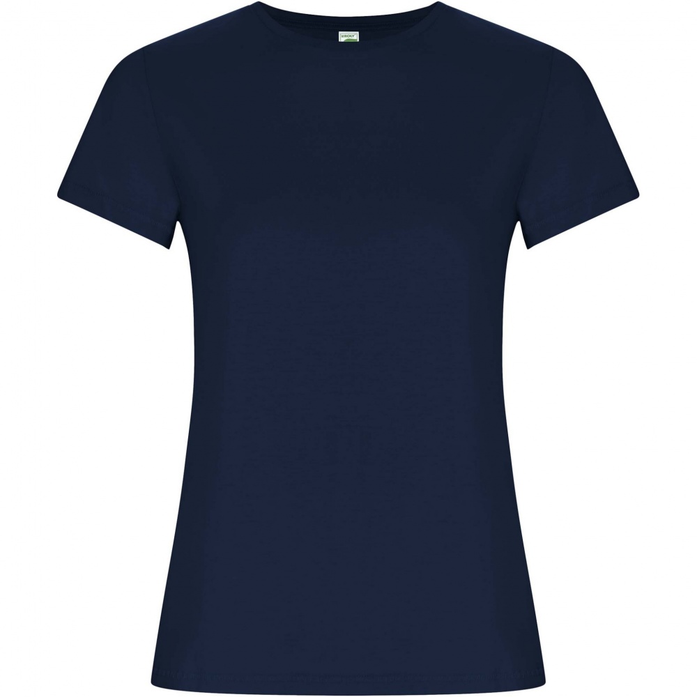Logo trade advertising products picture of: Golden short sleeve women's t-shirt