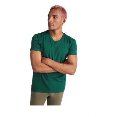 Logo trade business gifts image of: Samoyedo short sleeve men's v-neck t-shirt