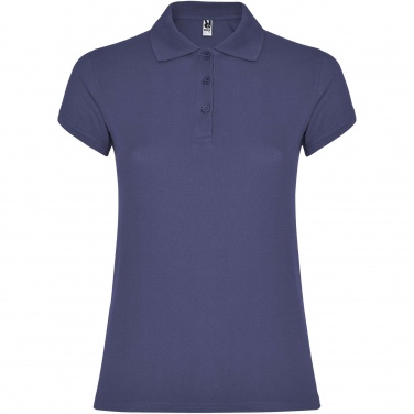 Logo trade promotional giveaways image of: Star short sleeve women's polo