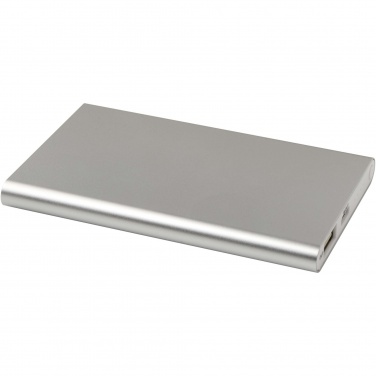 Logo trade promotional items picture of: Pep 4000 mAh Type-C recycled aluminium power bank 