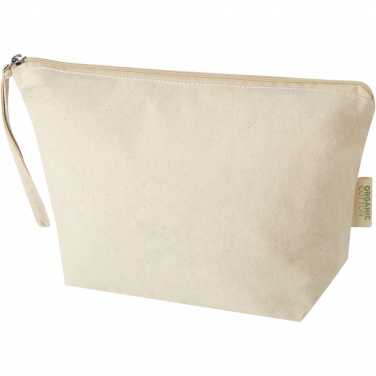 Logotrade advertising product image of: Orissa 180 g/m² organic large accessory pouch 3L