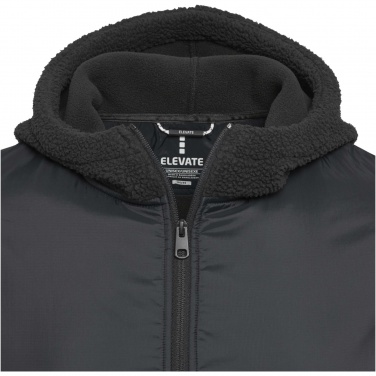 Logo trade business gift photo of: Evans unisex recycled sherpa fleece