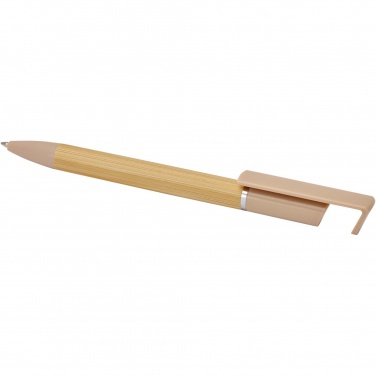 Logo trade promotional giveaways image of: Delfina phone holder pen