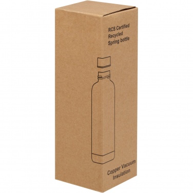 Logotrade promotional product image of: Spring 500 ml RCS certified recycled stainless steel copper vacuum insulated bottle