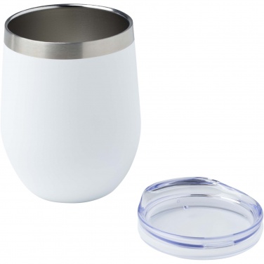 Logotrade corporate gift image of: Corzo 350 ml RCS certified recycled stainless steel copper vacuum insulated cup