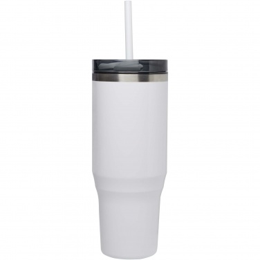 Logo trade advertising products picture of: Melbourne 1200 ml RCS certified insulated tumbler with straw