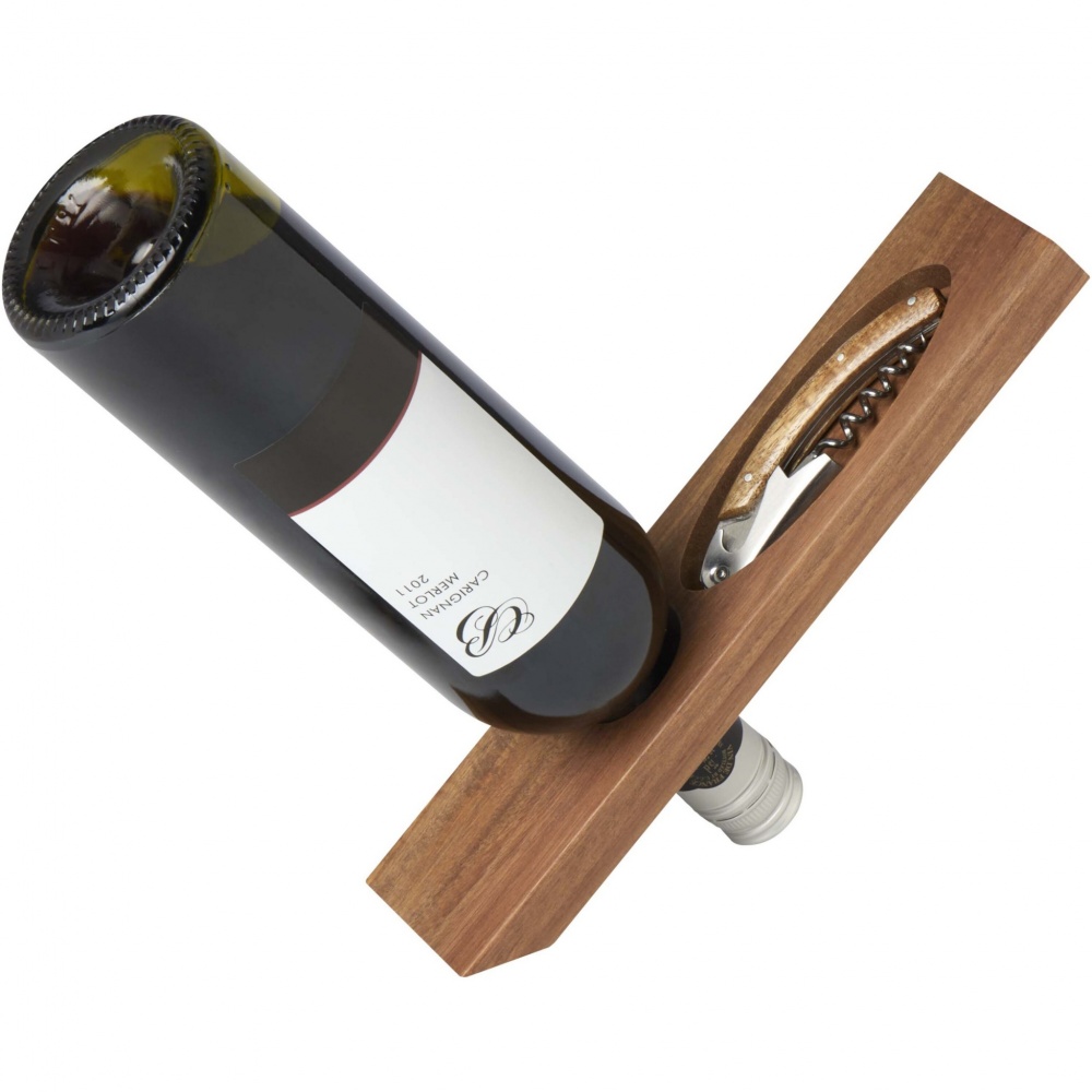 Logo trade promotional gifts image of: Vino wine holder set 