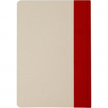 Logo trade advertising products picture of: Liliana A5 sugar cane plastic hard cover notebook