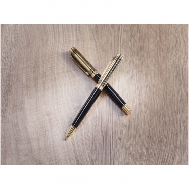 Logotrade promotional products photo of: Legato ballpoint and rollerball pen set