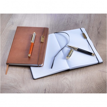 Logo trade promotional gifts picture of: Legato A5 notebook and rollerball pen set 