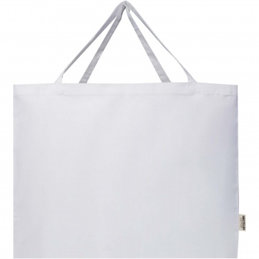 Logotrade promotional merchandise image of: Odessa 220 g/m² GRS recycled cotton large tote bag
