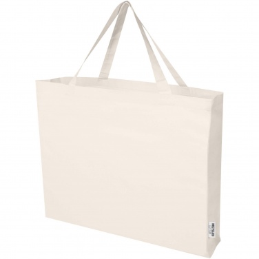 Logotrade promotional merchandise photo of: Odessa 220 g/m² GRS recycled cotton large tote bag