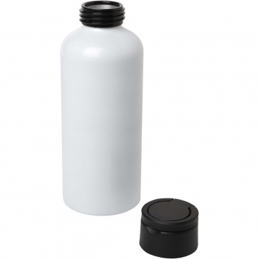 Logotrade promotional gift picture of: Trinity 600 ml RCS certified recycled aluminium water bottle with RPET lid