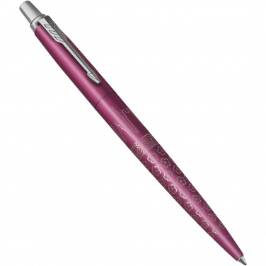 Logotrade promotional product image of: Parker Jotter SE Global Icons colour trim ballpoint pen