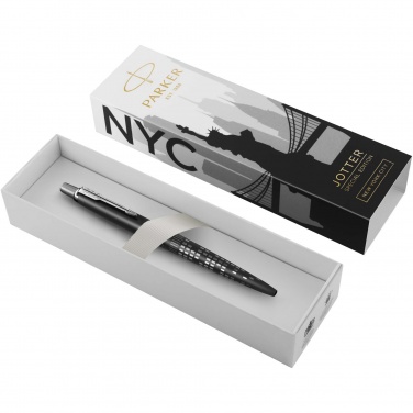 Logotrade promotional giveaway image of: Parker Jotter SE Global Icons colour trim ballpoint pen