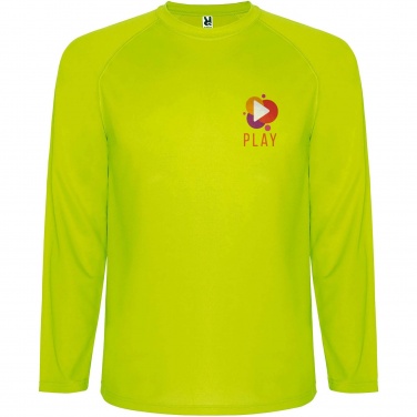 Logo trade promotional products image of: Montecarlo long sleeve men's sports t-shirt