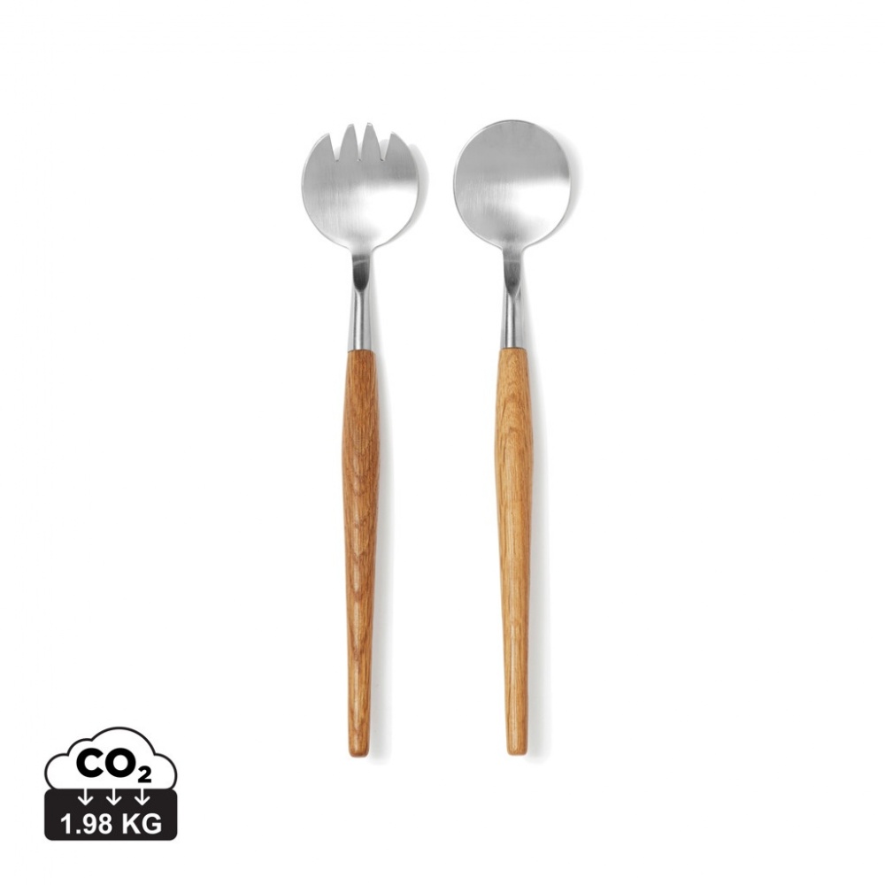 Logo trade promotional items picture of: VINGA Retro serving cutlery