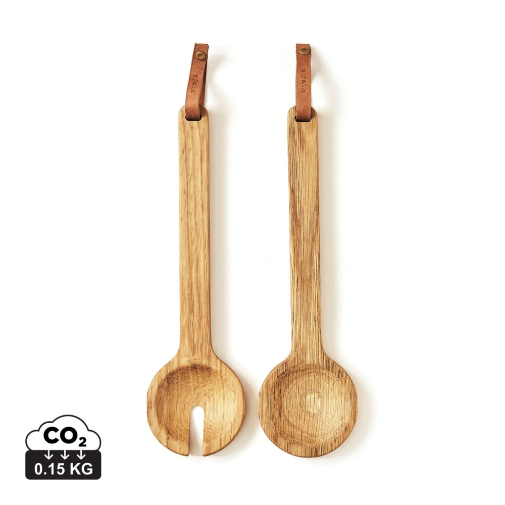 Logo trade business gifts image of: VINGA Alcamo serving cutlery