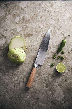 Logo trade promotional merchandise image of: VINGA Hattasan Damascus chef’s edition knife