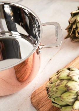 Logo trade promotional items picture of: VINGA Baron copper saucepan