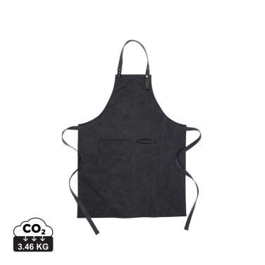 Logo trade promotional gifts image of: VINGA Tome GRS recycled canvas Apron