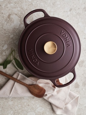 Logotrade corporate gifts photo of: VINGA Monte enameled cast iron pot 5.5L