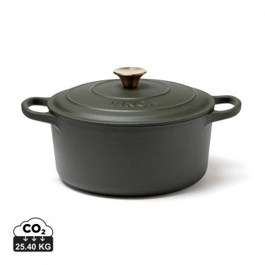 Logo trade promotional merchandise image of: VINGA Monte enameled cast iron pot 5.5L