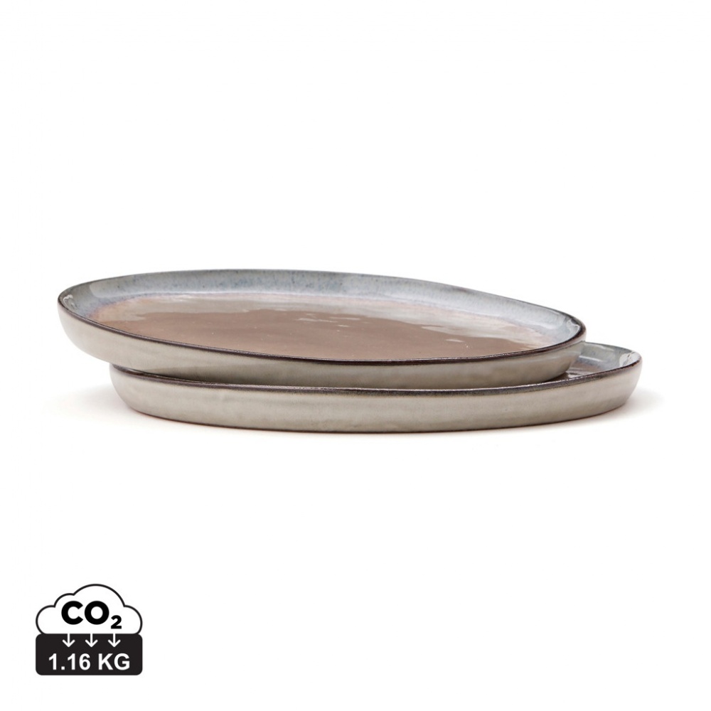 Logotrade promotional giveaways photo of: VINGA Nomimono plate 20 cm, 2 pcs set