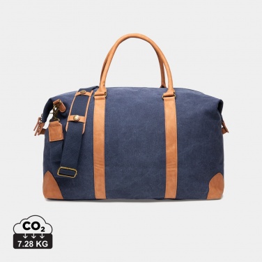 Logo trade business gifts image of: VINGA Bosler RCS recycled canvas weekend bag