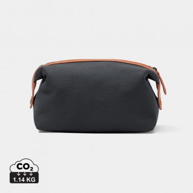 Logo trade promotional merchandise picture of: VINGA Sloane toiletry bag RCS recycled polyester