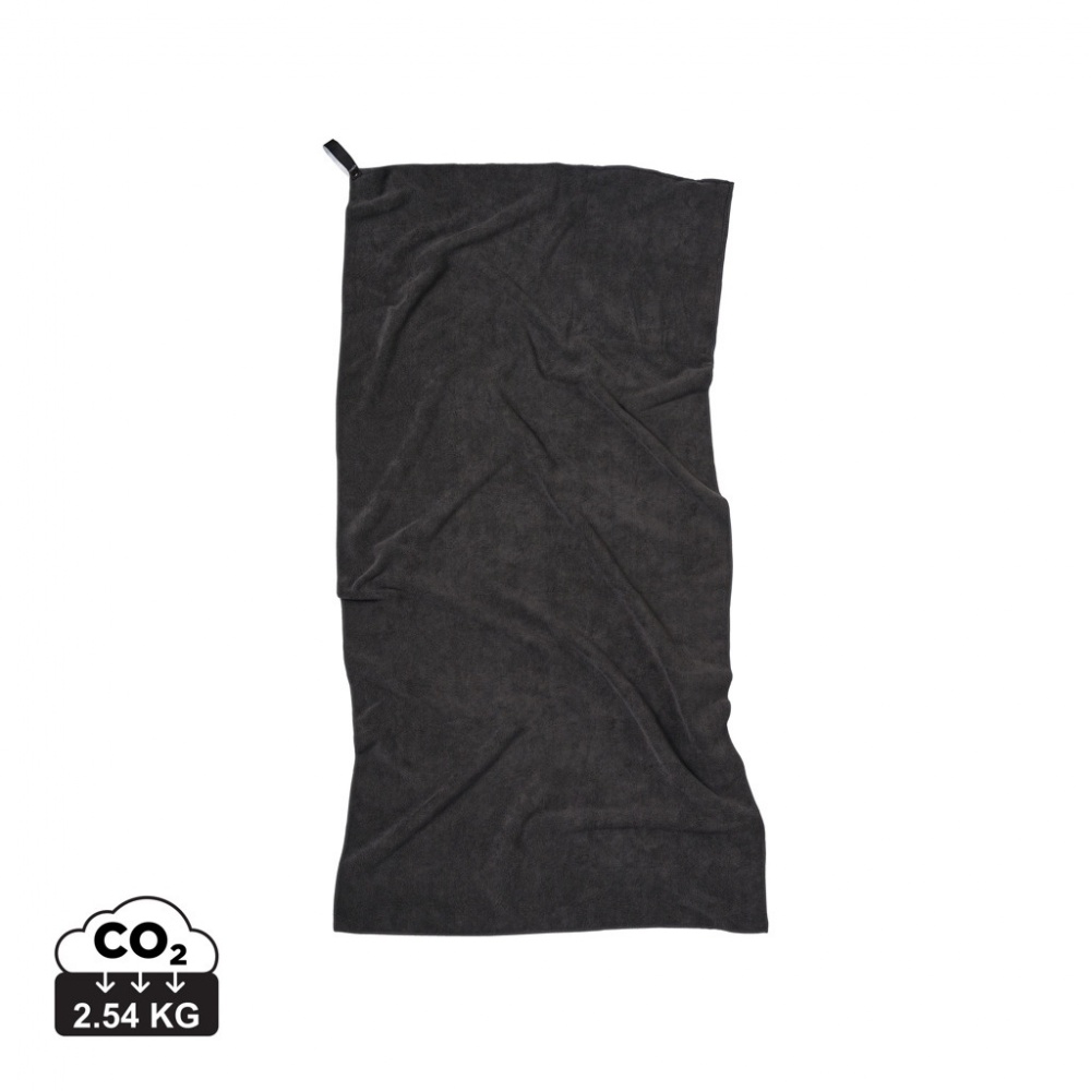 Logo trade promotional products picture of: VINGA GRS RPET active dry towel 140 x 70cm